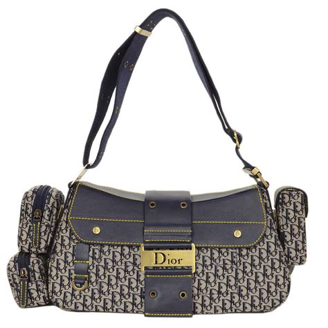 christian dior ru 0010 bag|Christian Dior Navy Trotter Saddle Handbag RU0010.